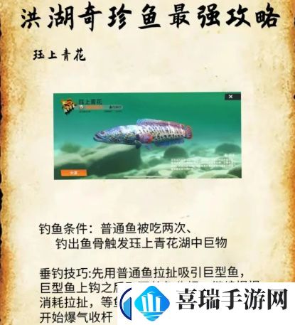 欢乐钓鱼大师洪湖最后两条鱼在哪里钓